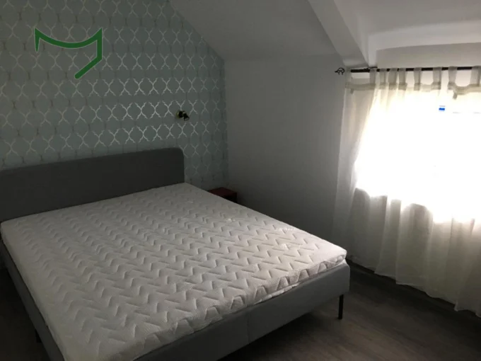 Cozy bedroom with double bed