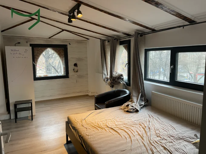 Cozy bedroom with double bed, 1 bedroom apartment in Sector 3 Bucharest