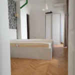 Bedroom with double bed, 1 bedroom apartment 4 Ionel Perlea Street Bucharest